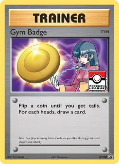 Pokémon-Karte Gym Badge XY208