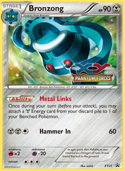 Pokémon-Karte Bronzong XY21