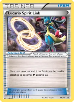 Pokémon-Karte Lucario Spirit Link XY211