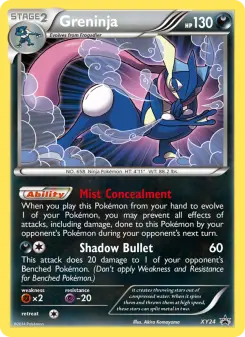 Pokémon-Karte Quajutsu XY24