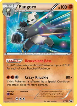 Pokémon-Karte Pandagro XY50
