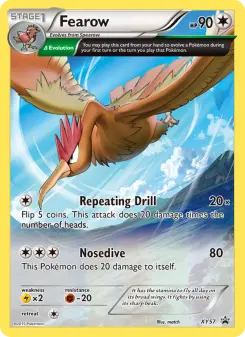 Pokémon-Karte Ibitak XY57