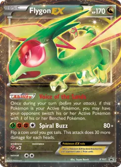 Pokémon-Karte Libelldra EX XY61