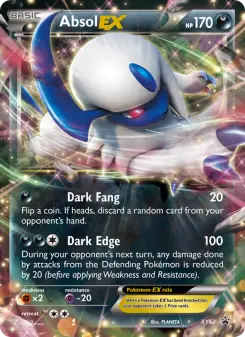Pokémon-Karte Absol EX XY62