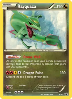 Pokémon-Karte Rayquaza XY64