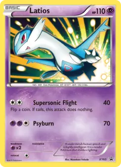 Pokémon-Karte Latios XY65