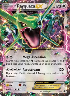 Pokémon-Karte Rayquaza EX XY66