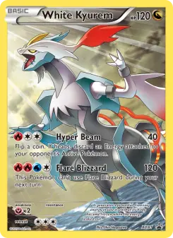 Pokémon-Karte Weißes Kyurem XY81