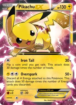 Pokémon-Karte Pikachu EX XY84
