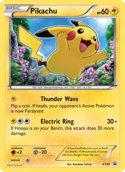 Pokémon-Karte Pikachu XY89