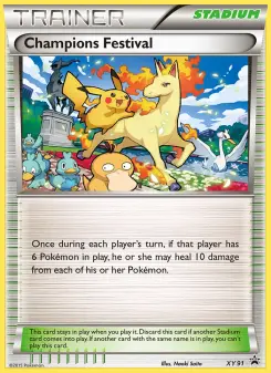 Pokémon-Karte Festival der Champions XY91