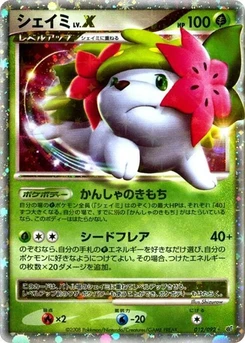 Pokémon-Karte Shaymin LV.X 012/000