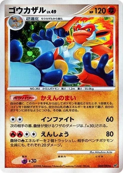 Pokémon-Karte Infernape 060/000