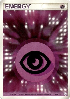 Pokémon-Karte Basic Psychic Energy 013/000