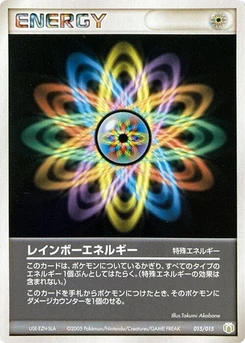 Pokémon-Karte Rainbow Energy 015/000