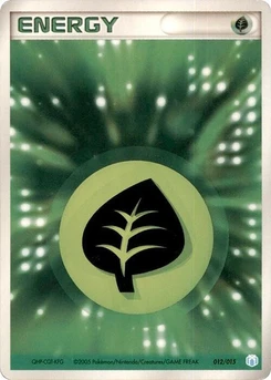 Pokémon-Karte Basic Grass Energy 012/000