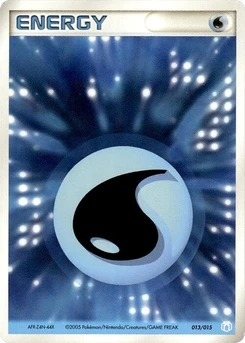 Pokémon-Karte Basic Water Energy 013/000