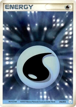 Pokémon-Karte Basic Water Energy 014/000