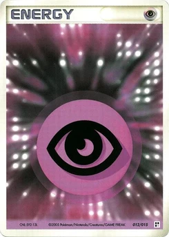 Pokémon-Karte Basic Psychic Energy 012/000