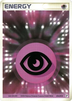 Pokémon-Karte Basic Psychic Energy 014/000