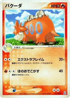 Pokémon-Karte Camerupt 017/000