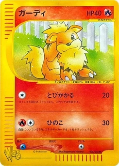 Pokémon-Karte Growlithe 006/000