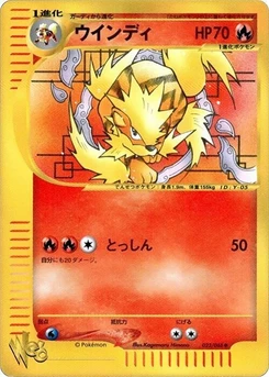 Pokémon-Karte Arcanine 023/000