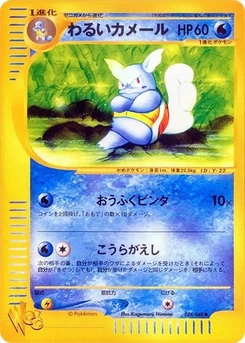 Pokémon-Karte Dark Wartortle 024/000