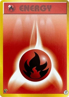 Pokémon-Karte Basic Fire Energy - 17 17.0