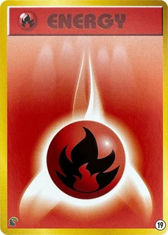 Pokémon-Karte Basic Fire Energy - 19 19.0