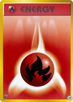 Pokémon-Karte Basic Fire Energy - 25 25.0