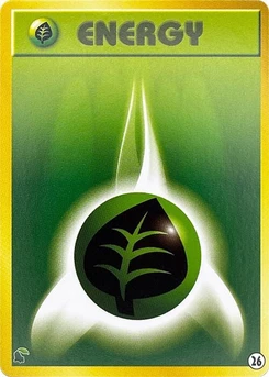 Pokémon-Karte Basic Grass Energy - 26 26.0