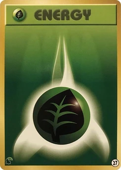 Pokémon-Karte Basic Grass Energy - 27 27.0
