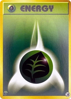 Pokémon-Karte Basic Grass Energy - 28 28.0