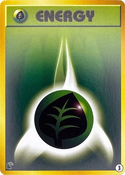 Pokémon-Karte Basic Grass Energy - 3 3.0