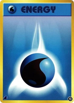 Pokémon-Karte Basic Water Energy - 13 13.0