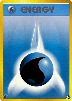 Pokémon-Karte Basic Water Energy - 14 14.0