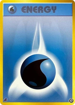 Pokémon-Karte Basic Water Energy - 17 17.0