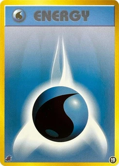 Pokémon-Karte Basic Water Energy - 19 19.0