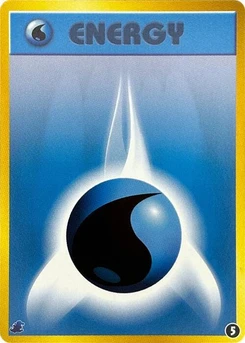 Pokémon-Karte Basic Water Energy - 5 5.0