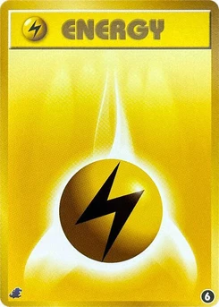 Pokémon-Karte Basic Lightning Energy - 6 6.0
