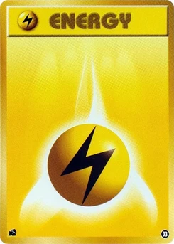Pokémon-Karte Basic Lightning Energy - 33 33.0