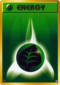 Pokémon-Karte Basic Grass Energy - 8 8.0
