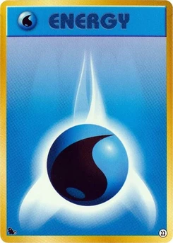 Pokémon-Karte Basic Water Energy - 22 22.0