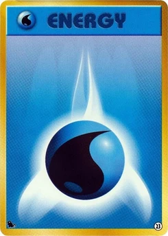 Pokémon-Karte Basic Water Energy - 23 23.0