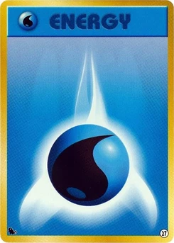Pokémon-Karte Basic Water Energy - 27 27.0