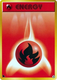 Pokémon-Karte Basic Fire Energy - 33 33.0
