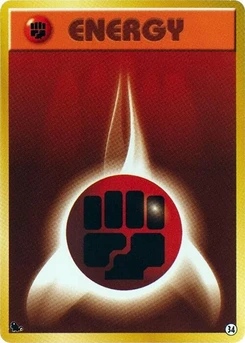 Pokémon-Karte Basic Fighting Energy - 34 34.0