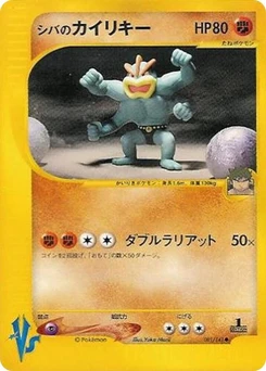 Pokémon-Karte Bruno's Machamp 081/000