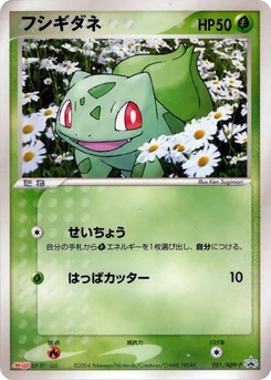 Pokémon-Karte Bulbasaur 051/000